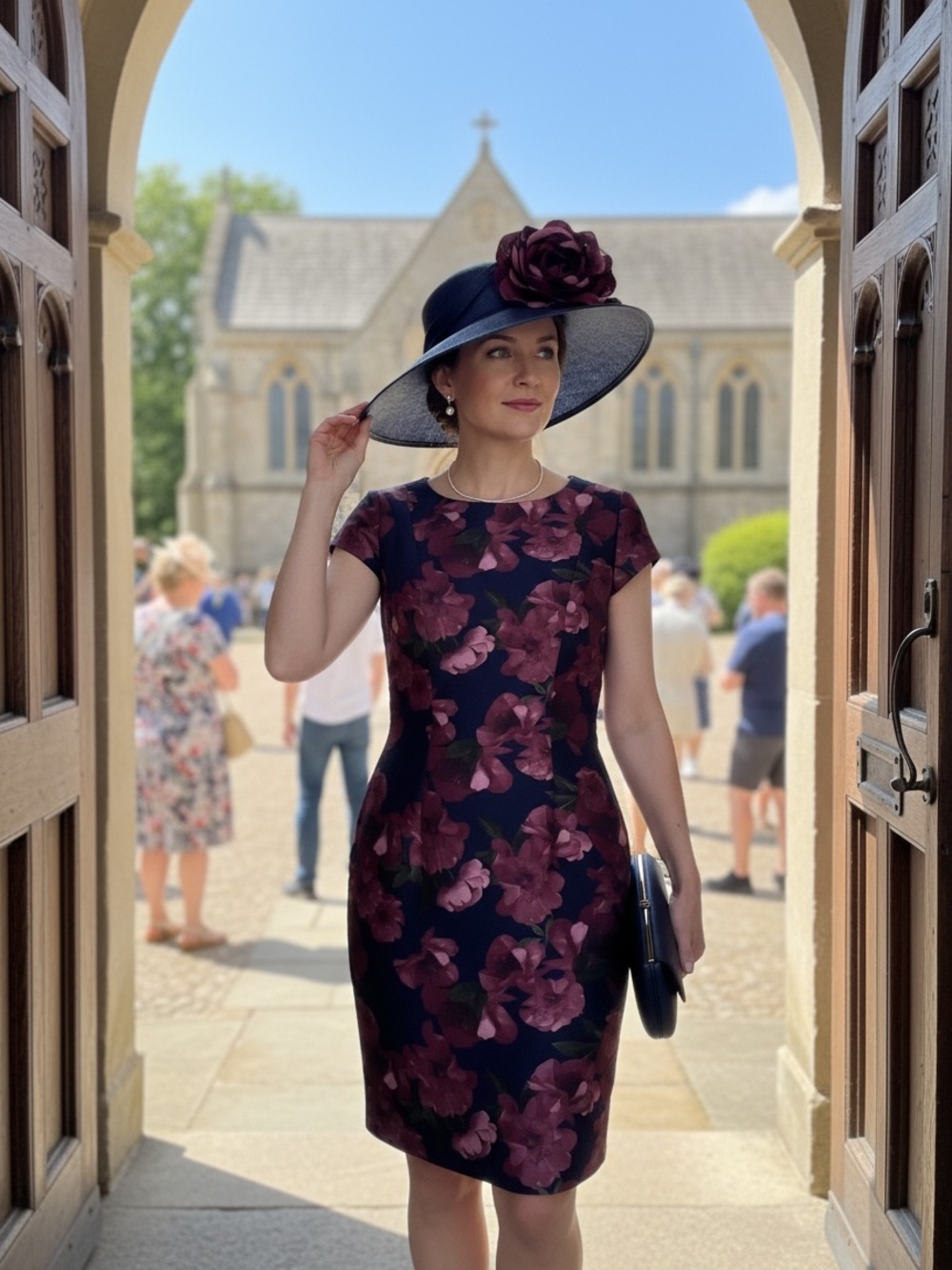 Brooks Brothers Stunning Floral Dress - Windsor Worthy!